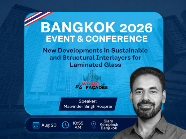 Kuraray to Present New Sustainable Interlayer Technologies at Zak World of Façades Thailand