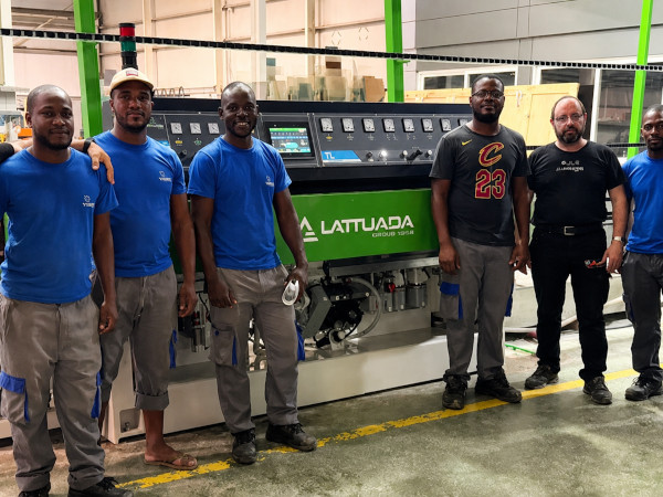 Lattuada Installs TL 10 PC H60 Edging Machine at ALVIDRO in Angola
