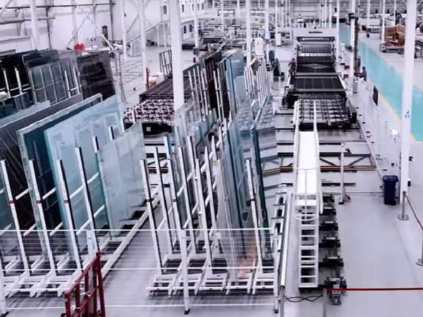 NorthGlass Intelligent Raw Glass Storage System