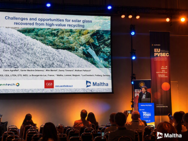 Solar Panel Glass Recycling: Maltha Presents Breakthrough at EU PVSEC 2026