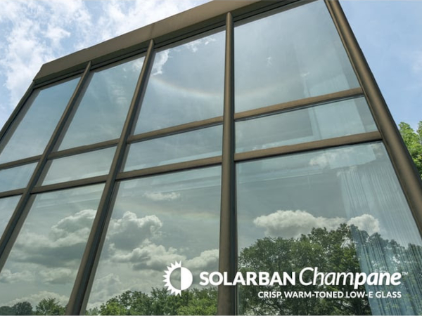 Sophistication Meets Performance: Introducing Solarban Champane™ Low-e Glass by Vitro
