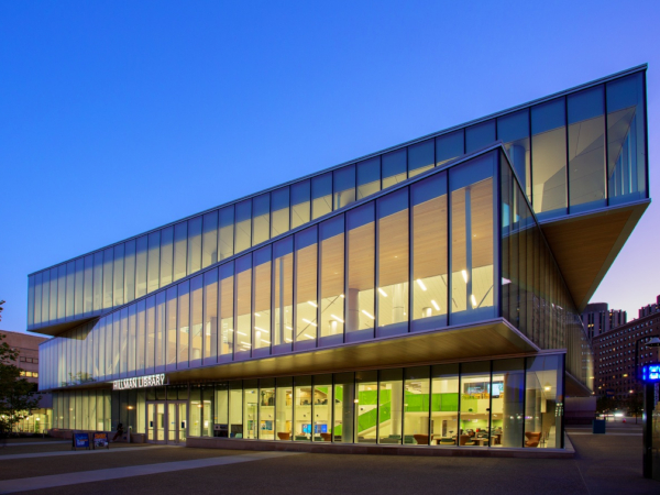 Hillman Library’s Renovation Features Solarban® 72 Starphire® Glass for Enhanced Daylighting, Views and Comfort