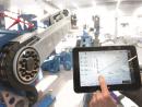 In modern factories employees can perform their tasks from almost any place: in addition to stationary control panels machine applications are available on mobile devices.