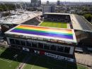 The large-surface BIPV system on the roof of FC St. Pauli
