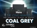 Coal Grey The Darkest Glass In Egypt | Sphinx Glass
