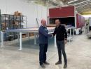 Hornos Pujol delivers a new oven to Cerviglas for curved laminated glass manufacturing