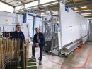 From the left, Maximillian Dreisbusch, Technical Manager and Thomas Dreisbusch, Managing Director of Glas Dreisbusch