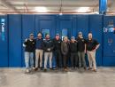 Glassfab and DFI team with FuseCube™ Flex 125 glass coating machine that automates application of Diamon-Fusion® glass treatment to shower doors, glass railings, IGUs, and much more
