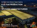 Visit Satinal's EVA FILM and TK production site during Vitrum 2025