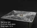 Development of laminated thin glass with defined strength and safe breakage behaviour