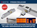 New Optris Glass Tempering Scanner (GTS) for Glass Manufacturer