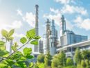 The decarbonisation of the glass industry combines industrial transformation with climate protection. Image: openAI