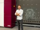 @ LiSEC; Elias Leichtfried, Head of Product Management for Glass Processing, in front of the LSP-A