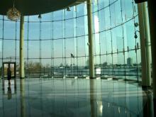 Norfolk Cruise Terminal Lets the Light Shine In with Glass Lobby Enclosure