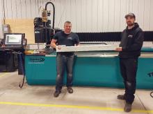 TECHNI bringing the latest in waterjet cutting to Linker Manufacturing, Ltd.