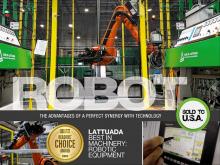 Adelio Lattuada & Lattuada North America won the 2020 edition of the USGlass Magazine­­® Reader's Choice Award for the 'Robotic Equipment' category.