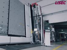 LiSEC KSD-A - Fully automatic seaming and grinding machine with LiTEC slider technology