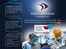 evguard® laminating film at GlassBuild America 2021
