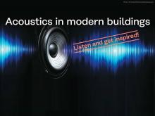 Acoustics in modern buildings