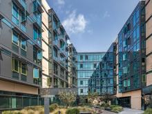 SOLARBAN® 67 SOLEXIA® Glass Maximizes Daylight for a Southern California Higher Education Mixed Use Facility