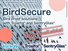 Kuraray BirdSecure: security glass with bird safe interlayer