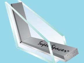 Superspacer insulating glass