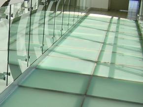 How strong are glass floors?