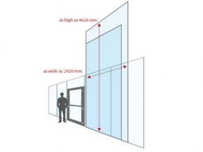 POLFLAM® – large-sized fire-resistant glass.