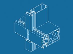 NEW Mullion depth of 6 5/8″ available for the Pre-Glazed ThermaWall SM2600 Split Mullion Curtain Wall!