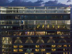 Sky gardens on a super tall building, Master Class at INGLASS Bucharest