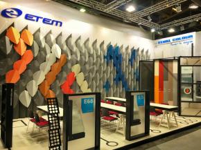 ETEM’s parametric booth earned the admiration of visitors of BAU 2017 exhibition