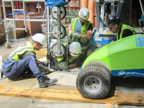 Devonshire Square Portico Installation