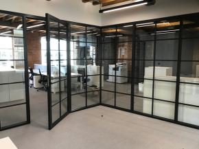 Jack Aluminium used for office partitions at Fred Perry