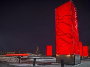 Sentinels at Fort Calgary constructed with Starphire Ultra-Clear glass by Vitro Architectural Glass