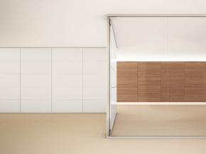 The features of a glass partition wall