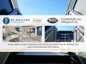 SC Railing renamed Trex Commercial Products