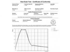 Industry leading - Heat Soak Reporting