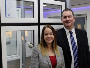 Dawn Stockell, Marketing Director and Neil Evans, Sales Director