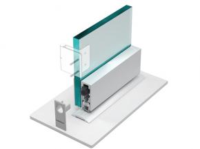 New LAS8002G drop seal for glass doors unveiled