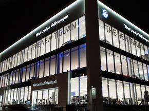 Q-railing project: Inchcape West London Volkswagen