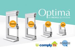 Profile 22 adds Optima window system to U-Comply N to provide quick and easy way to calculate thermal efficiency ratings