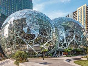 Amazon Spheres with Vitro Architectural Glass selected as “Best of Design Award” winner by Architects’ Newspaper