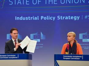 Critics said the EU's industrial strategy didn't go far enough. [European Commission]