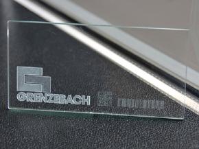 Glass with up-to-date digital fingerprint - Grenzebach offers different systems for this purpose.