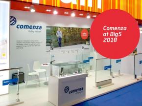 Comenza exhibits at Big5-Dubai