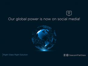 Şişecam Flat Glass is Now on Social Media
