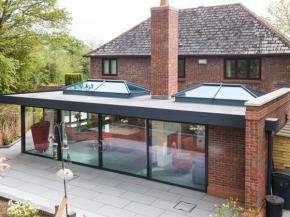 Conservatory Outlet Unveil New Flat Roof Extension