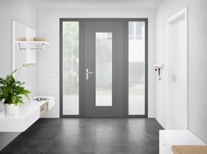 New in the Roto Door range: “Roto Solid C” concealed door hinge for modern aluminium main doors