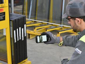 Scanning of edge bond labels using the continuous mode of A+W Smart Companion