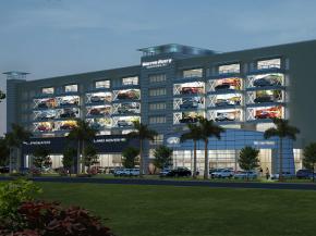Car Showroom To Feature Largest Glass in South Florida